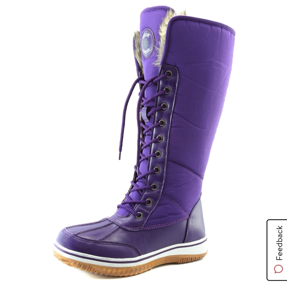 💜Purple Snow Boots - Daily Shoes